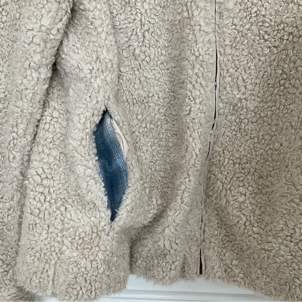 Pendleton Sherpa Teddy Zip Up Jacket S - Picture 5 of 12
